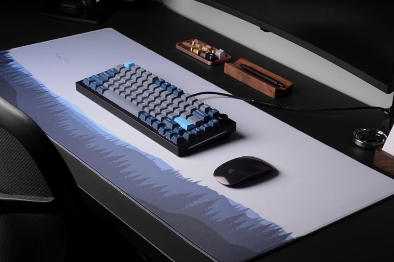 Blue desk mat discount
