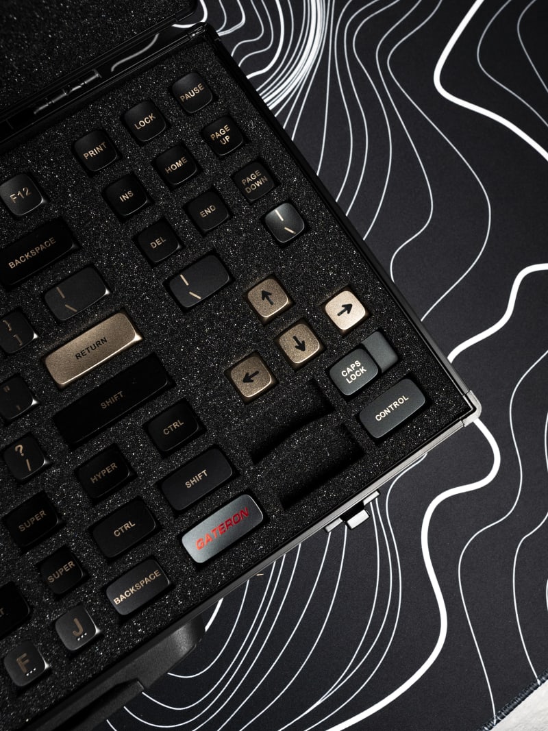 Gateron Aluminum Alloy Full Set Keycap: Elegance Meets