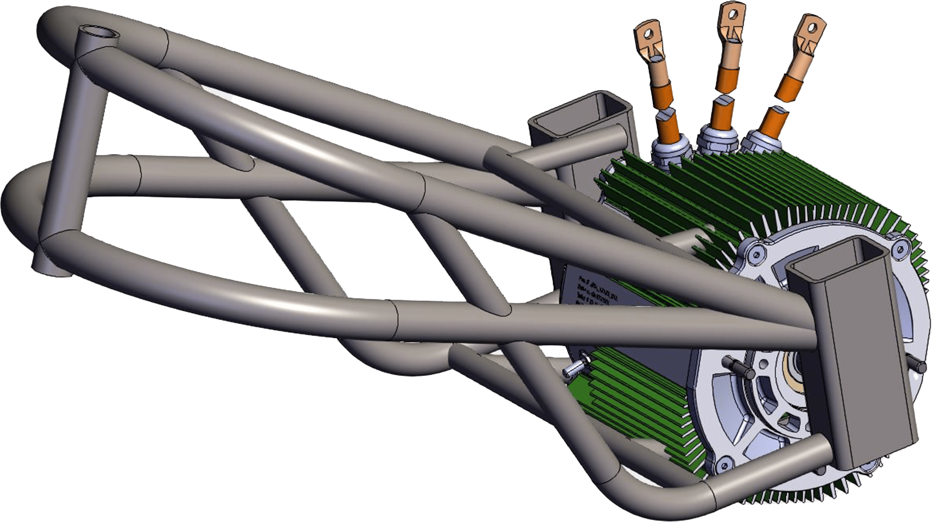 Electric Racing Motorcycle Frame
