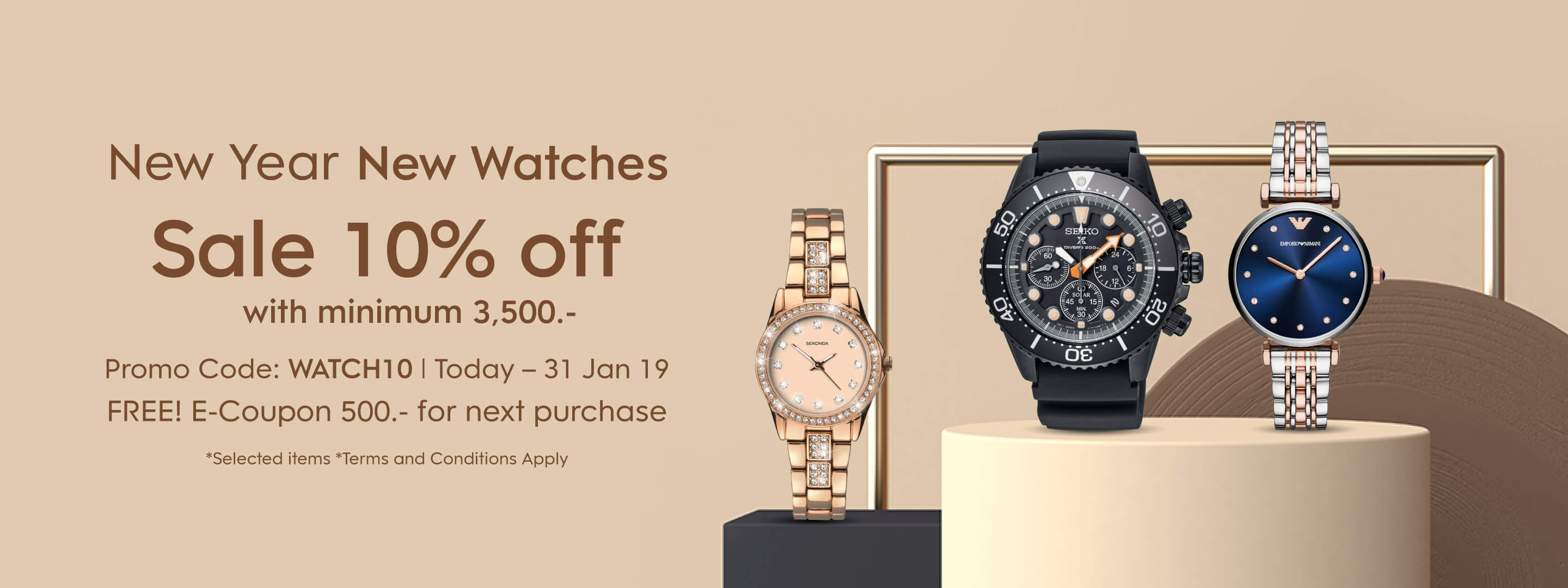 King Power Condition New Year New Watches Sale 10 OFF