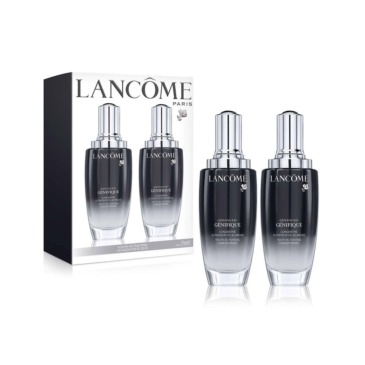 Lancome genifique yeux. Lancome набор Advanced Genifique. Lancome подводка Genifique. Lancome Duo visage yeux набор. Lancome grandiôse 3 шт.