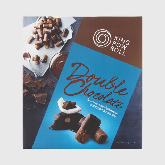 King Pow Roll Double Chocolate 120 g.