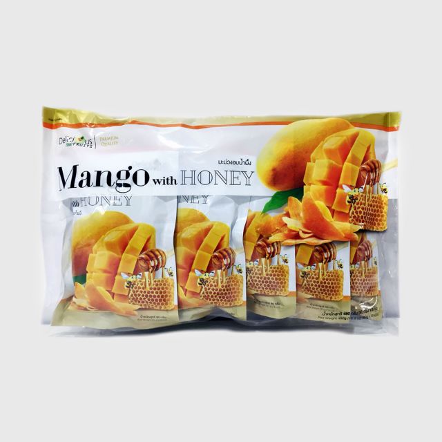 DELICIOUS THAI FRUITS Dried Mango with Honey 480 g.