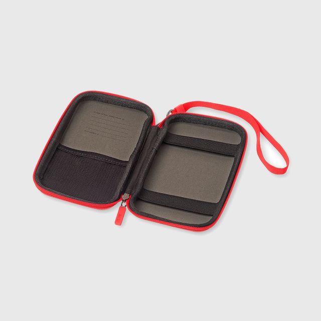 MOLESKINE JOURNEY POUCH HARD SMALL SCARLET RED