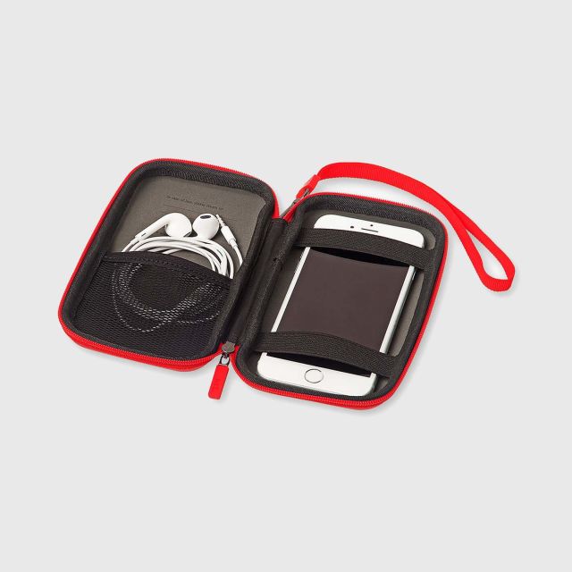 MOLESKINE JOURNEY POUCH HARD SMALL SCARLET RED