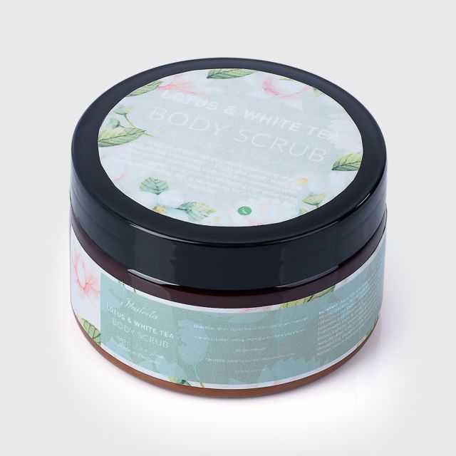 PRAILEELA Lotus & White Tea Body Scrub 250 g