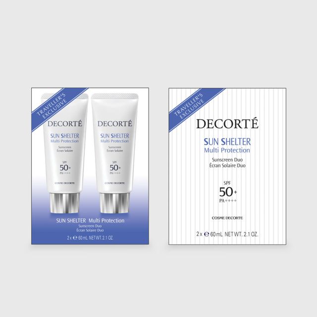 COSME DECORTE Sun Shelter Multi Protection Sunscreen Duo (2 x 60ml)
