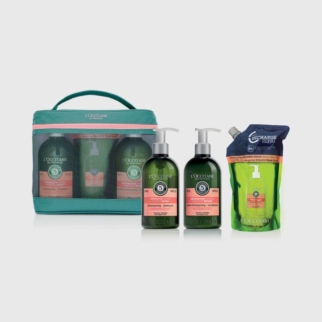 L Occitane Repairing Haircare Set