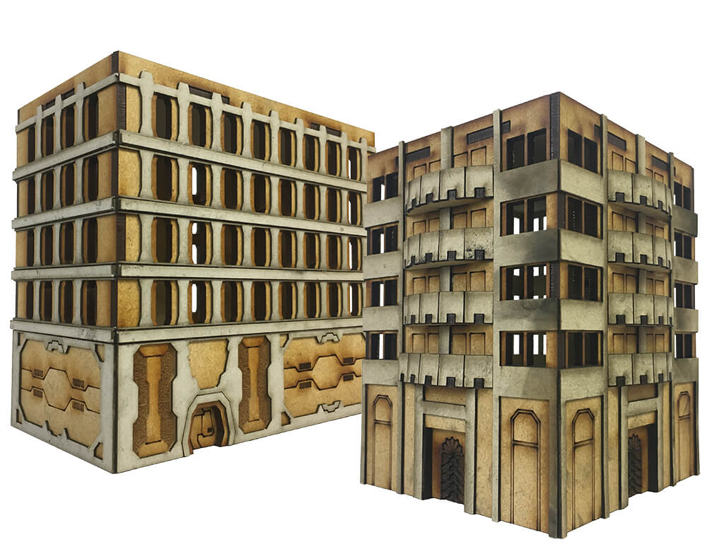ttcombat tabletop scenics sci-fi x buildings