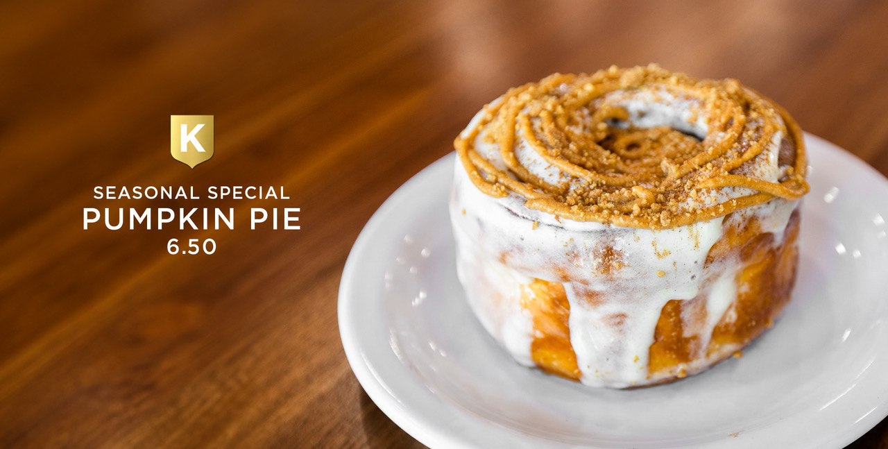 Seasonal Special Pumpkin Pie 6.50