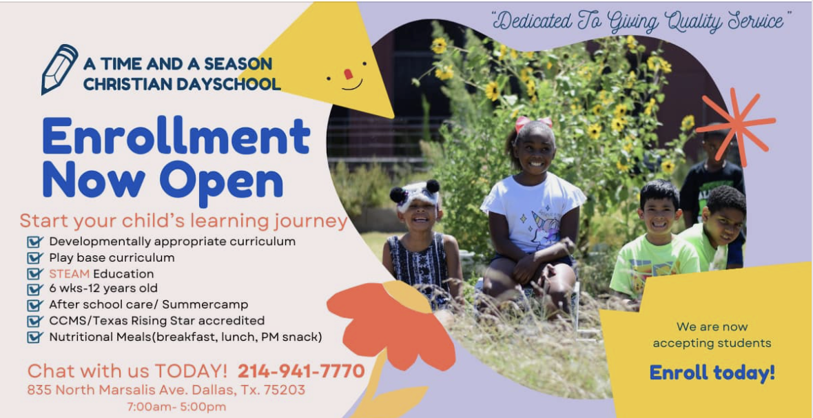 A TIME &amp; A SEASON CHRISTIAN DAYSCHOOL