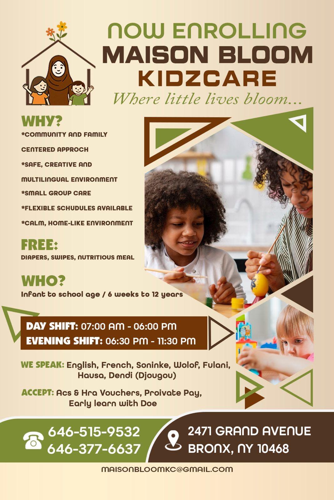Maison Bloom Kidzcare 