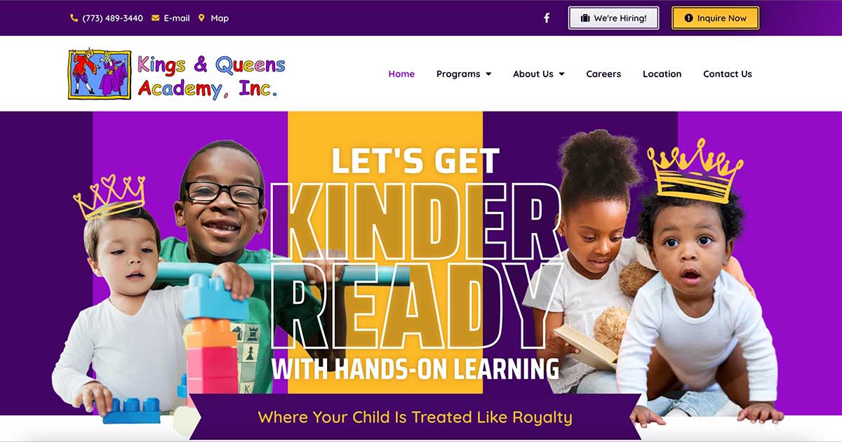 KINGS &amp; QUEENS ACADEMY DAYCARE CTR INC