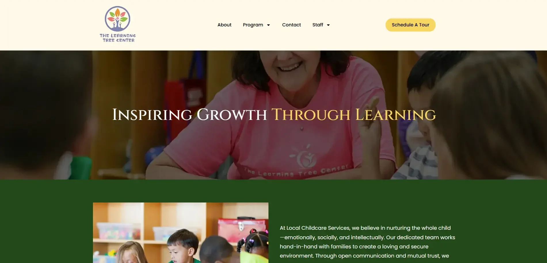 THE LEARNING TREE CENTER, INC.