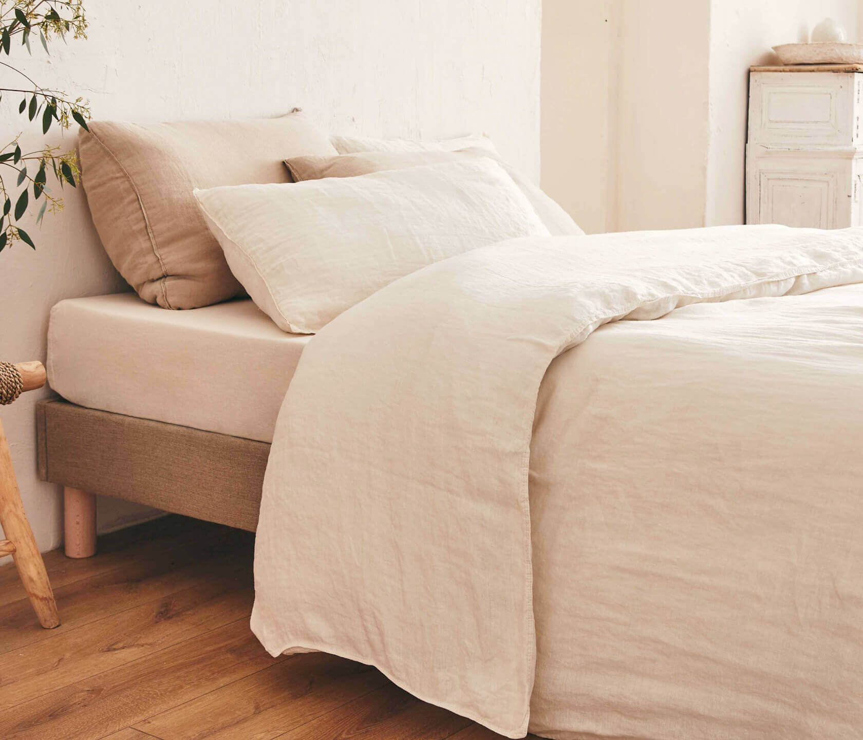housse de couette en chanvre