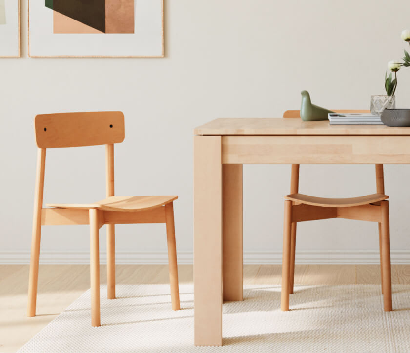 Ensemble Table et Chaises Forêt