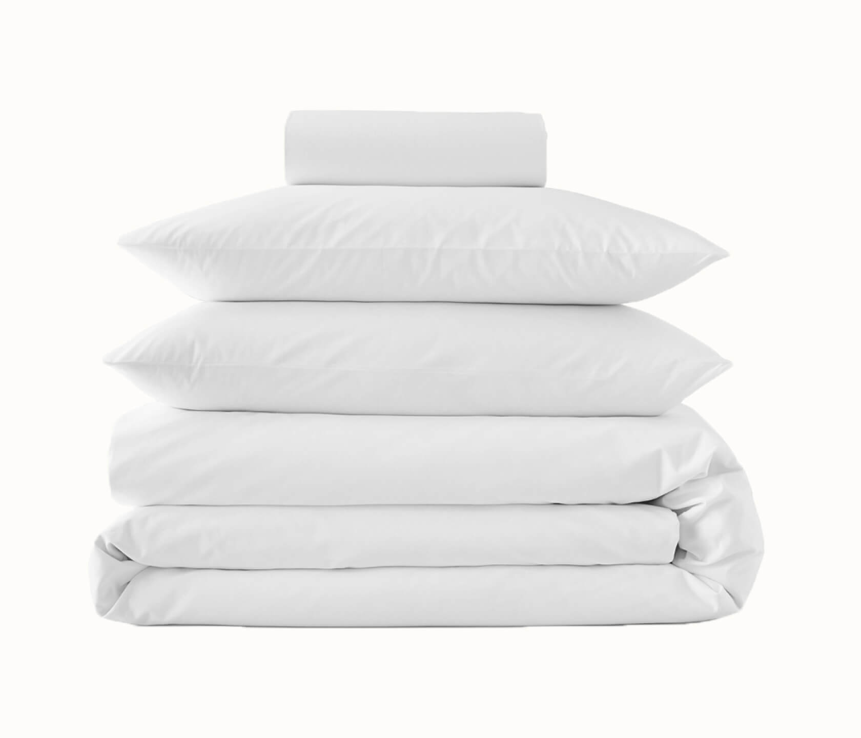 Linge de lit Nydel - Organic Couleur Blanc Dimensions 140x190 Produits Drap  housse