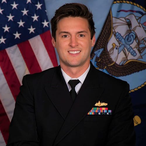Trevor Diamond united states navy headshot