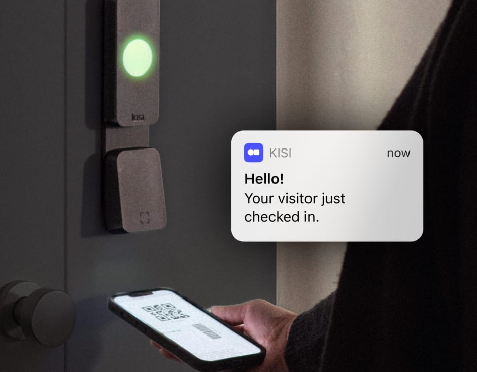 visitor management with log capabilities