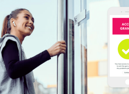 access control of a 24/7 automated gym facility