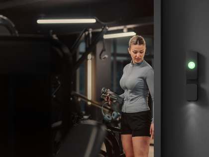access control reader as part of fitness tech