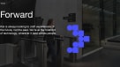 An image showing one of Kisi's values - forward with a woman using access control in the background
