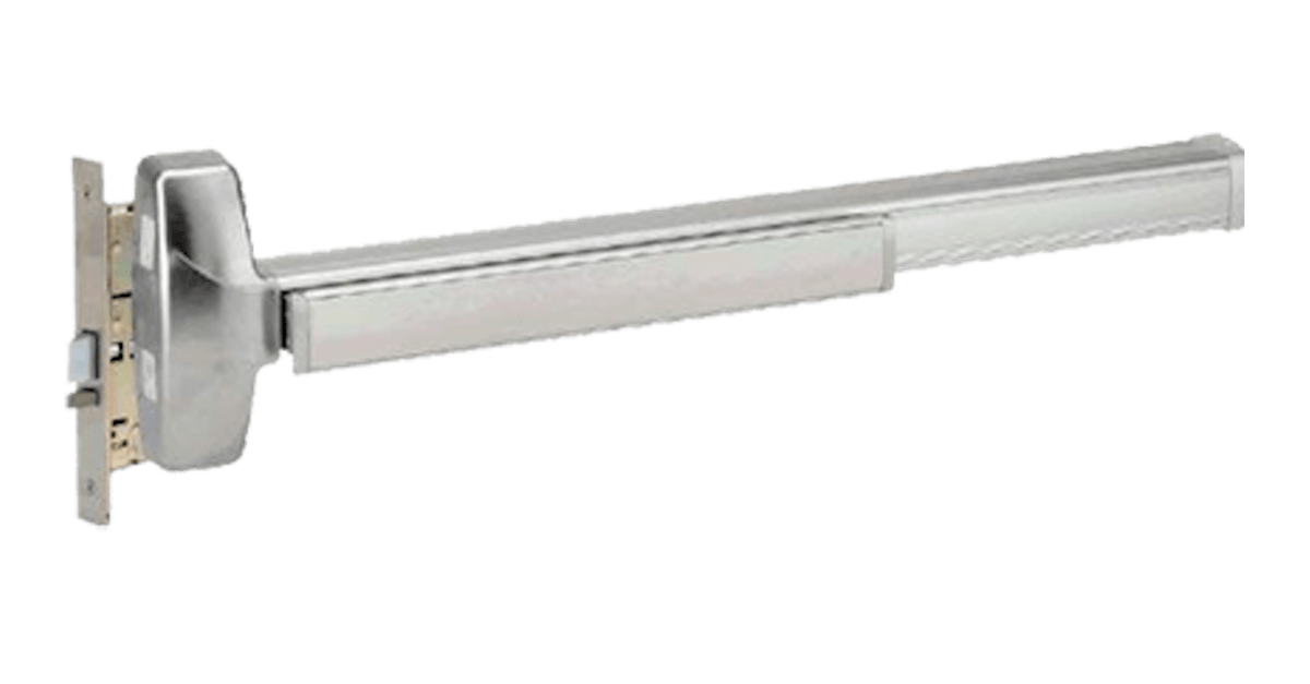 Panic bar with electric hot sale release
