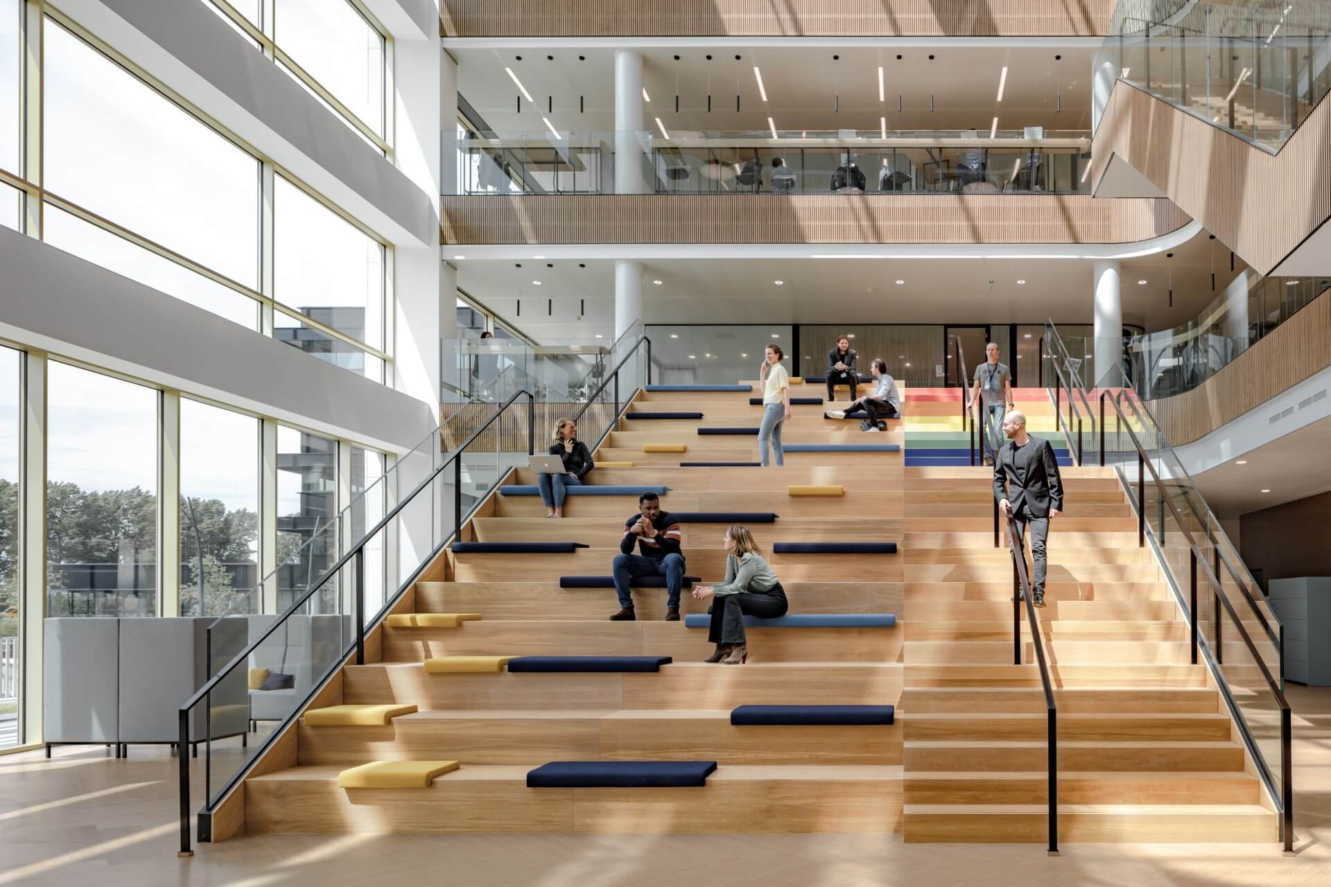 Danone's HQ interior