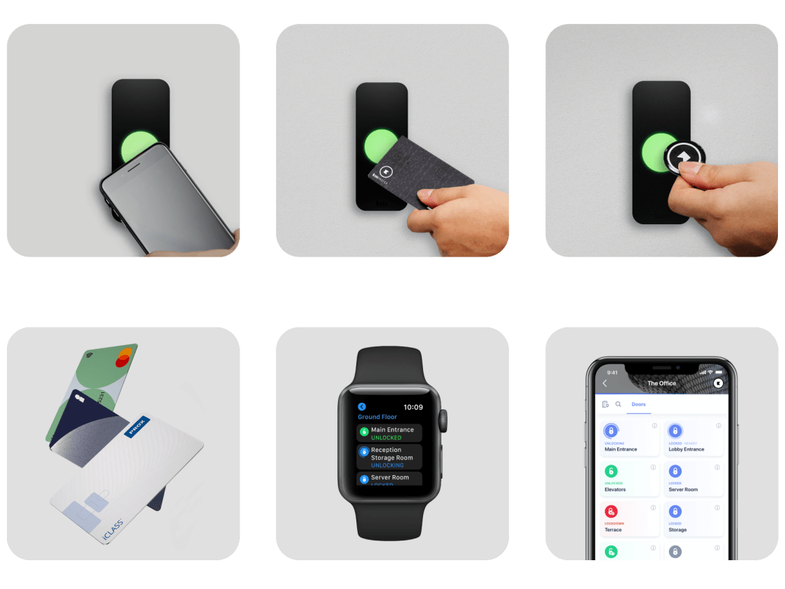Keyless Access Methods by Kisi
