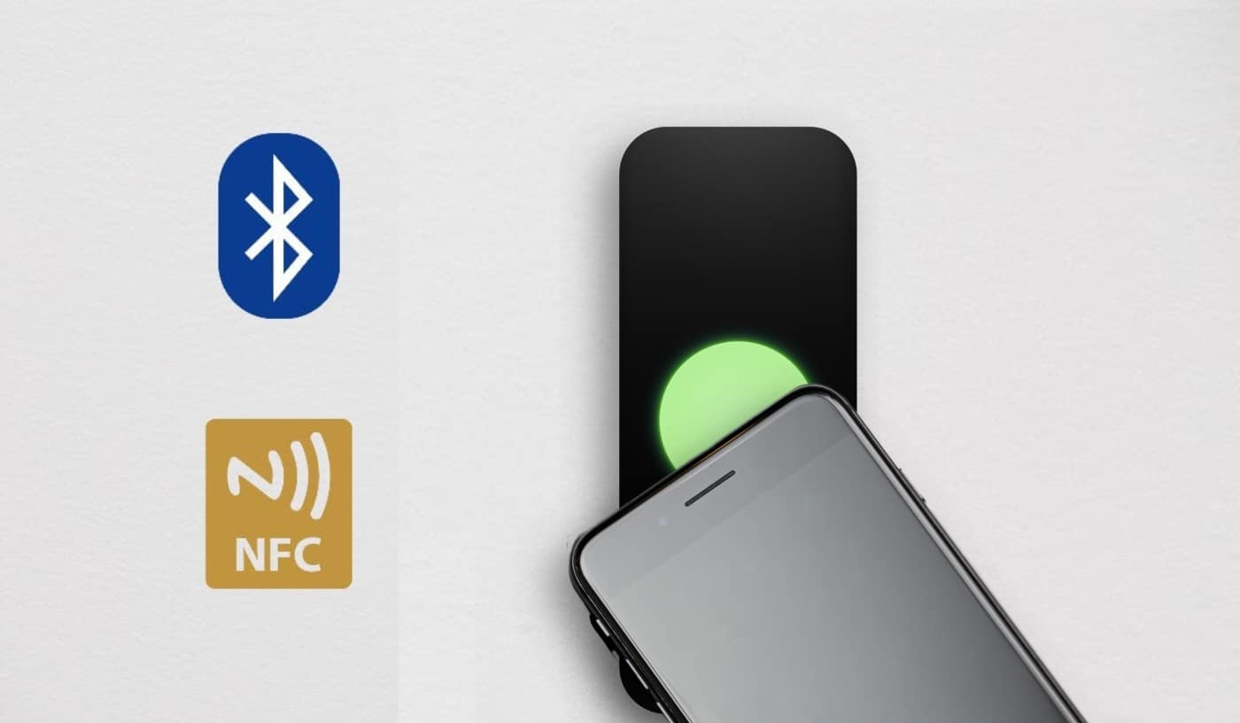 NFC access control reader