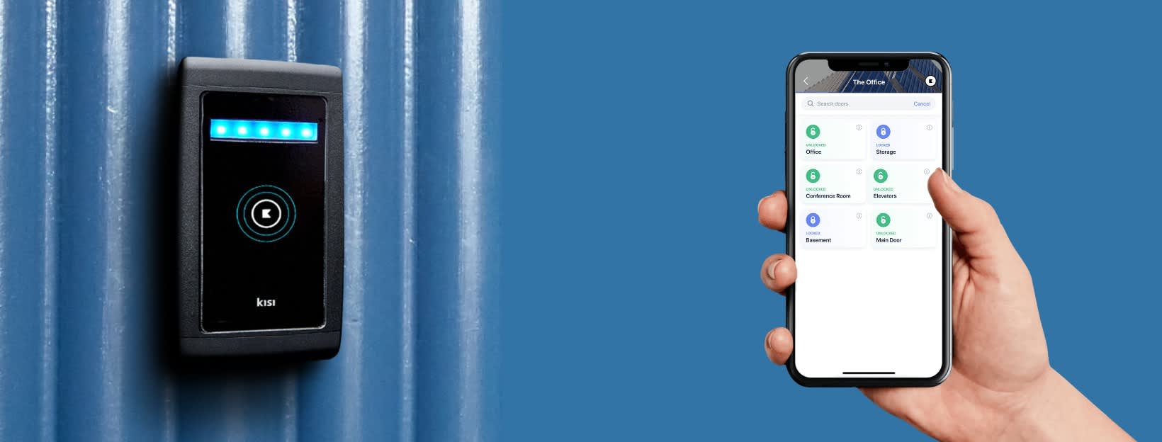 Unlocking elevator floors with Kisi