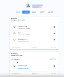 Kisi api key
