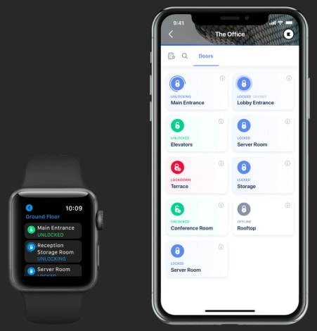 kisi user friendly app interface
