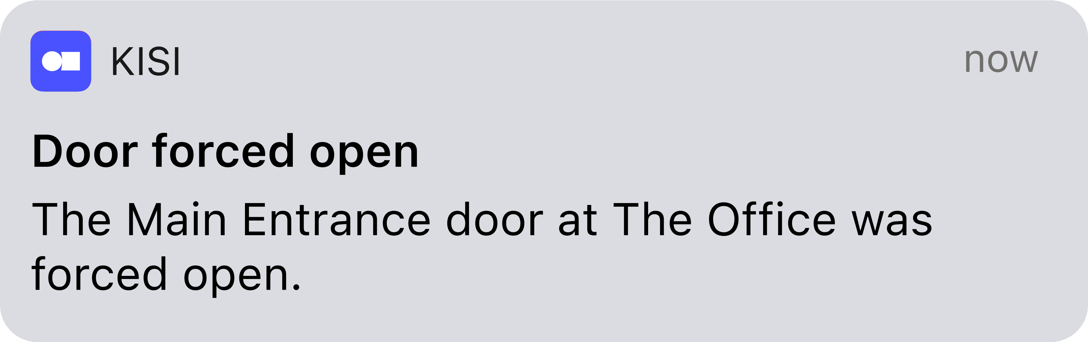 door access mobile security notification