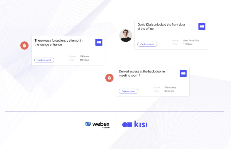 notifications kisi webex by cisco