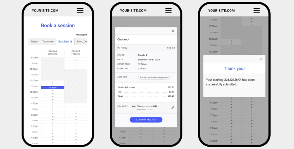 mobile app overview of TambrApp