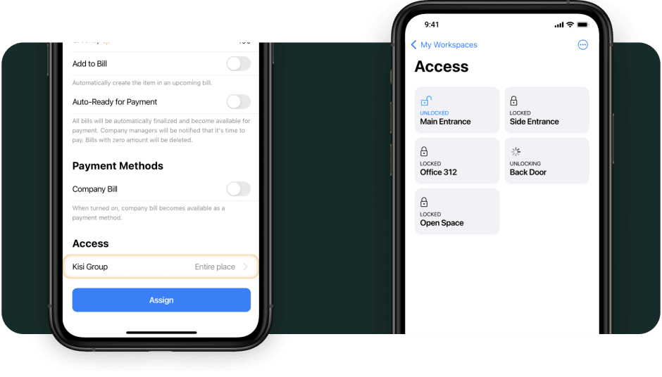 andcards smartphone device screen