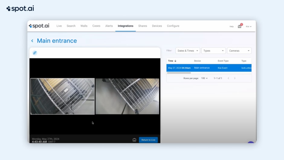 Spot ai dashboard