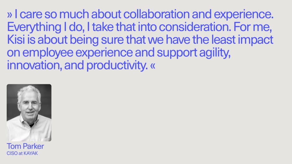 Kisi KAYAK case study quote