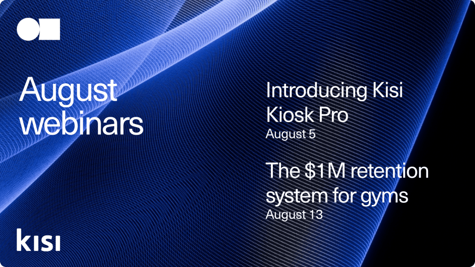Kisi august webinars