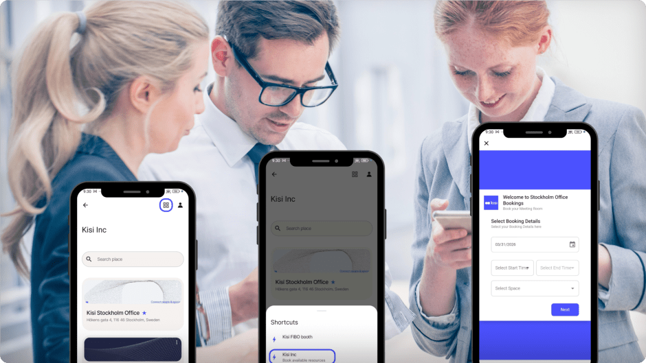 kisi-in-app-bookings