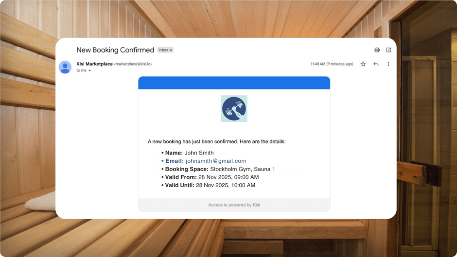 Stay organized with Bookings calendar invites and host notifications