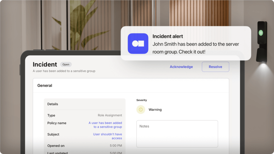Monitor sensitive group changes with Role Assignment incident policy