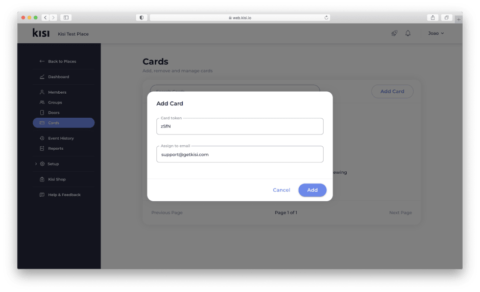 adding-kisi-credentials-kisi-dashboard