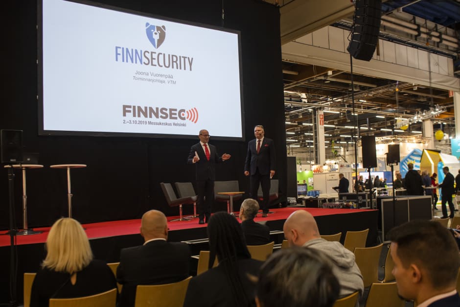 An image showing people attending a session at FinnSec 2019