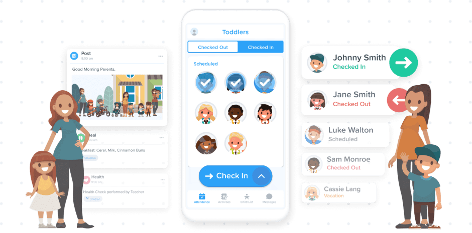 Sandbox childcare management software