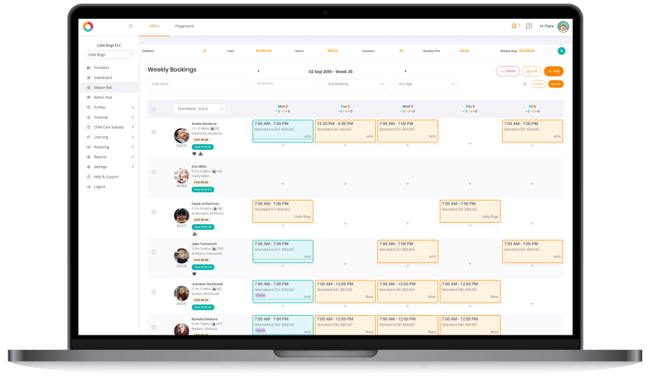 xplor childcare management software