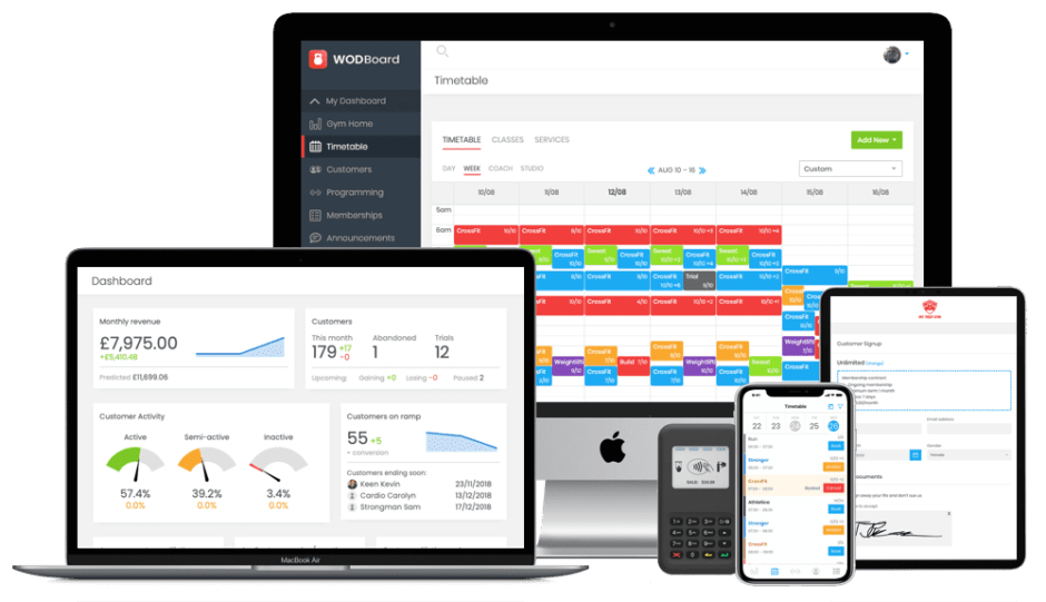 WodBoard CrossFit studio management software