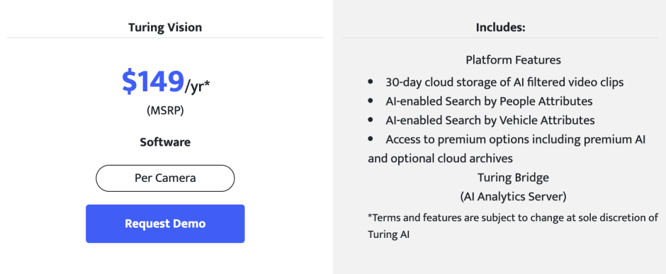 Turing.ai Pricing