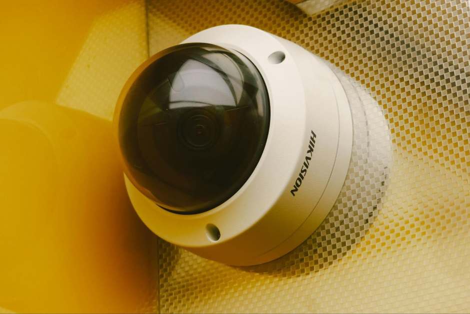 camera as part of a commercial security system